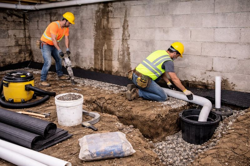 Basement Seepage Repair in Columbus, OH