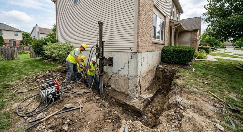 Commercial Foundation Repair in Columbus, OH
