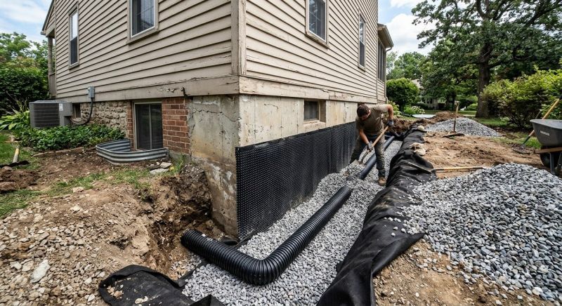 Retaining Wall Drainage in Birmingham, AL
