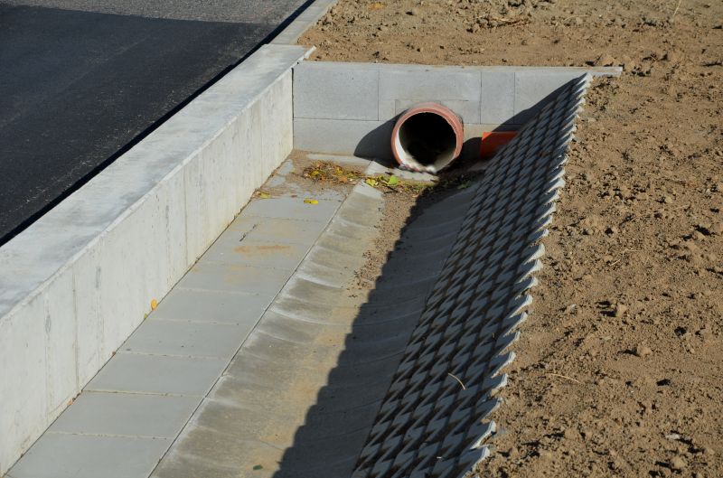 Sidewalk Drainage Installation in Tuscaloosa, AL
