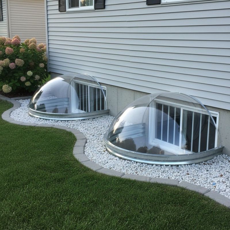Window Well Cover Installation in Conroe, TX