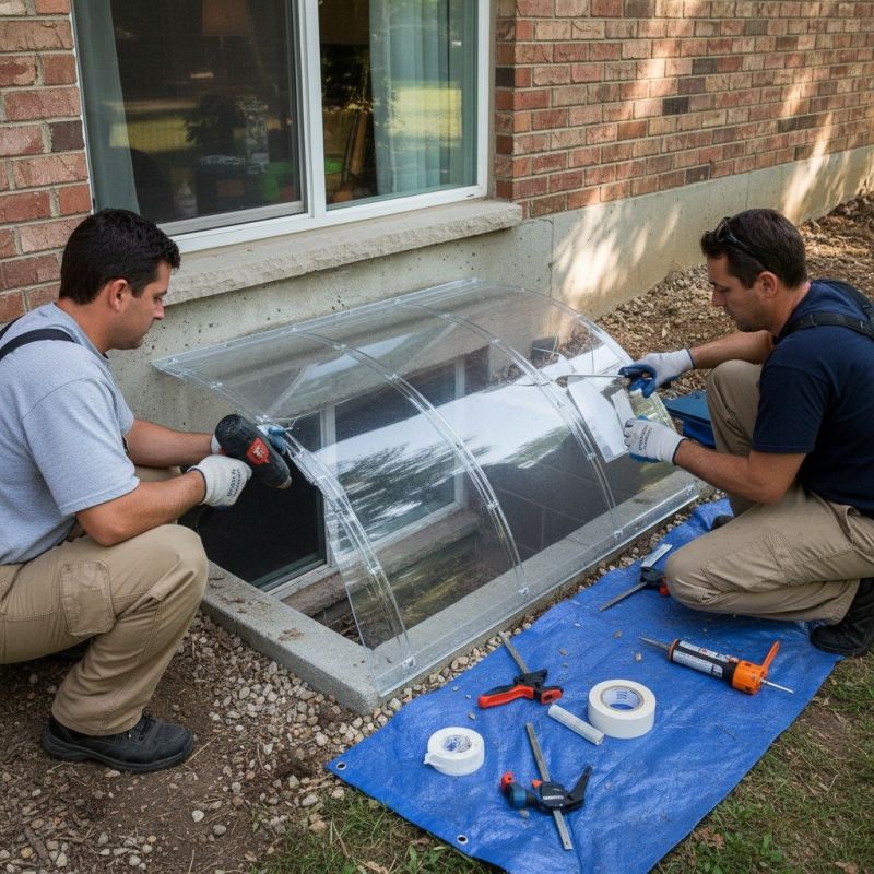 Window Well Waterproofing in Alpharetta, GA